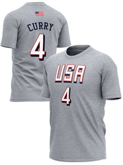 Košarkaška Reprezentacija SAD CURRY Majice KR-SAD-MJ004 - FANS STORE -
