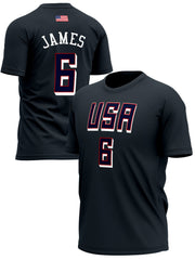 Košarkaška Reprezentacija SAD JAMES Majice KR-SAD-MJ006 - FANS STORE -