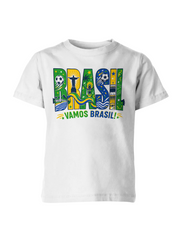 Dečiji Majice Brazil FWC 2026 BRA-FWC-DJMJ001
