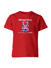 Dečiji Majica Hrvatska FWC 2026 HRV-DJMJ-001