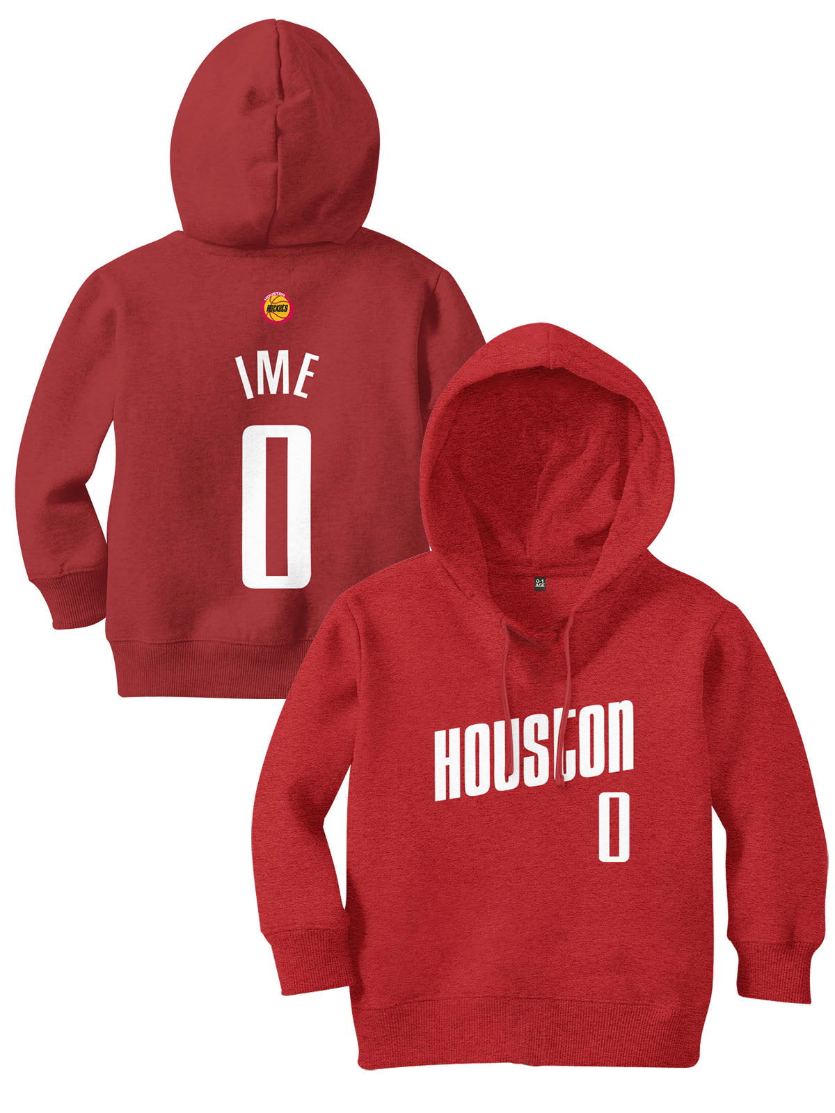 Dečiji Duksevi Houston Rockets Personalizovani HST-TM-DJDK0001 - FANS STORE -