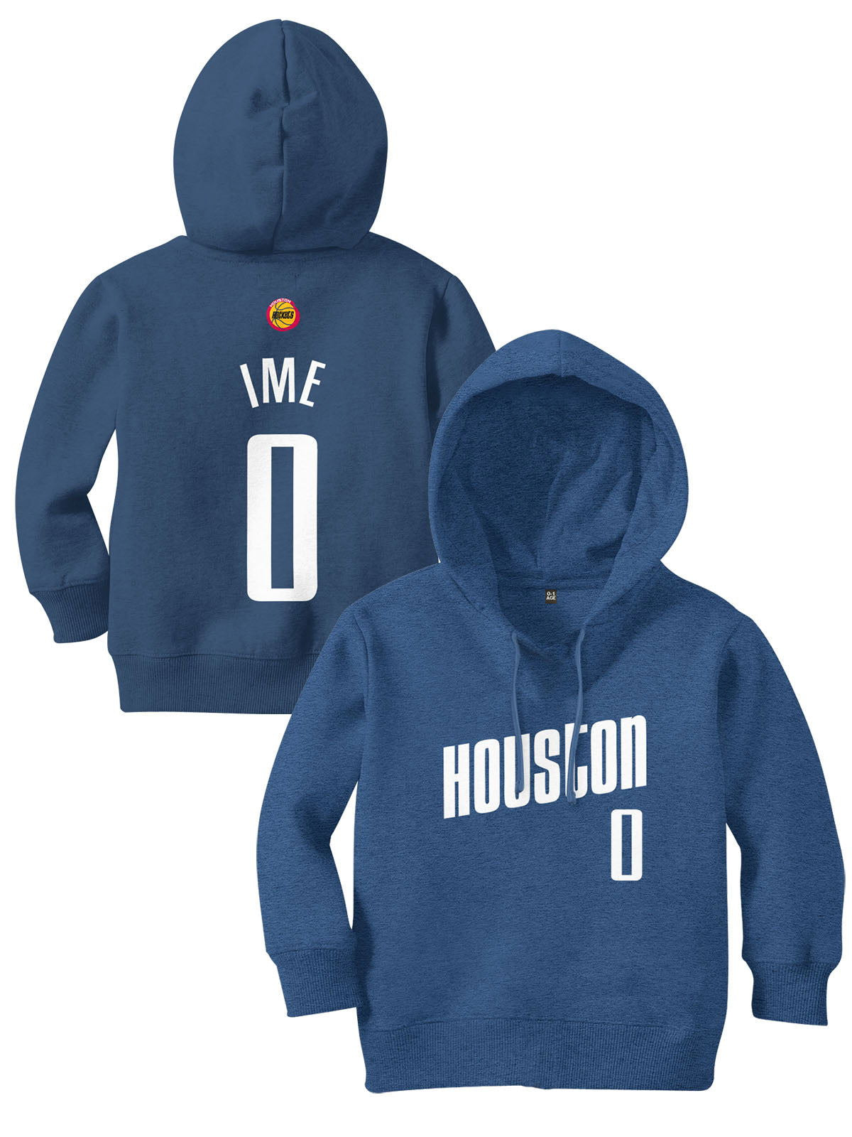 Dečiji Duksevi Houston Rockets Personalizovani HST-TM-DJDK0001 - FANS STORE -