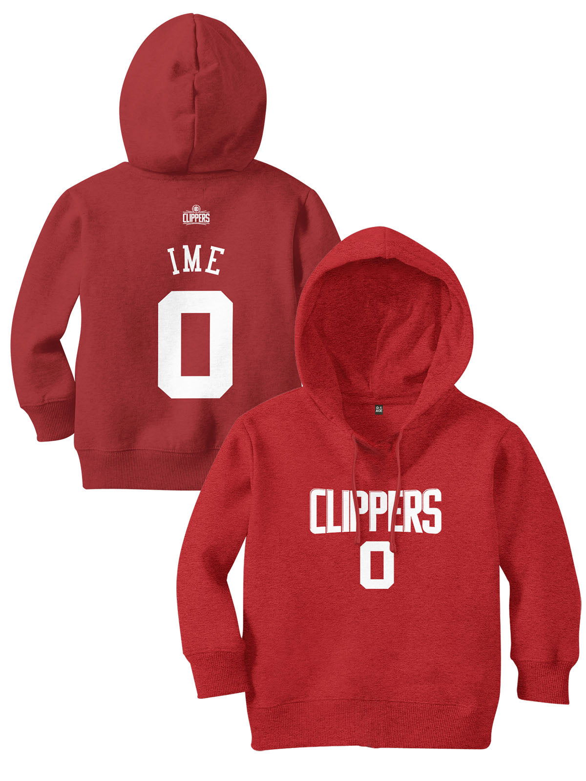 Dečiji Duksevi L.A. Clippers Personalizovani LAC-TM-DJDK0001 - FANS STORE -