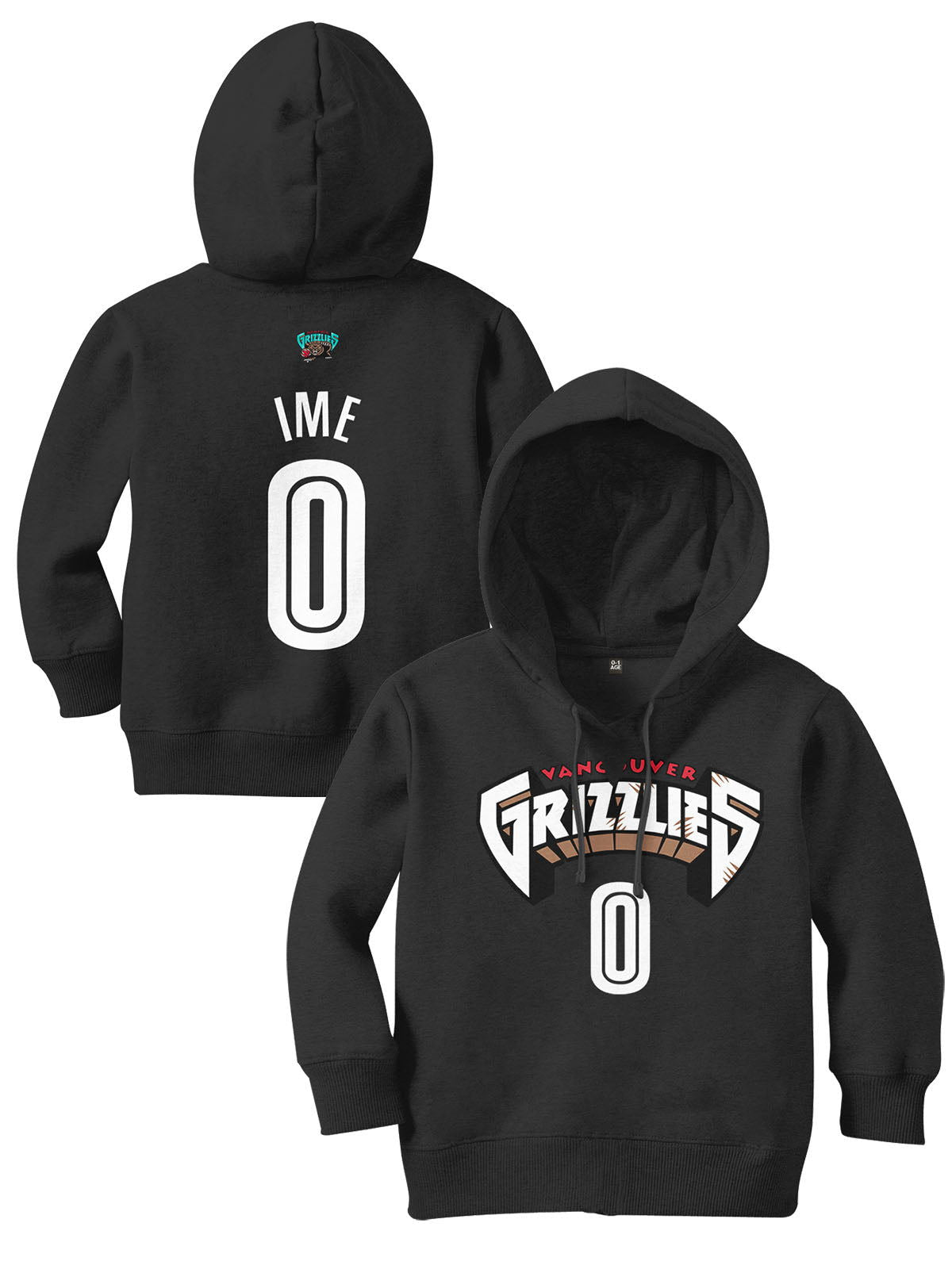 Dečiji Duksevi Memphis Grizzlies Personalizovani GRZZ-TM-DJDK0001 - FANS STORE -