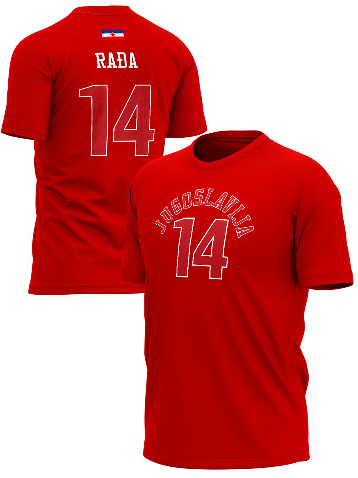 Košarkaška Reprezentacija Jugoslavija Dino Rađa Majice KR-J-MJ005 - FANS STORE -