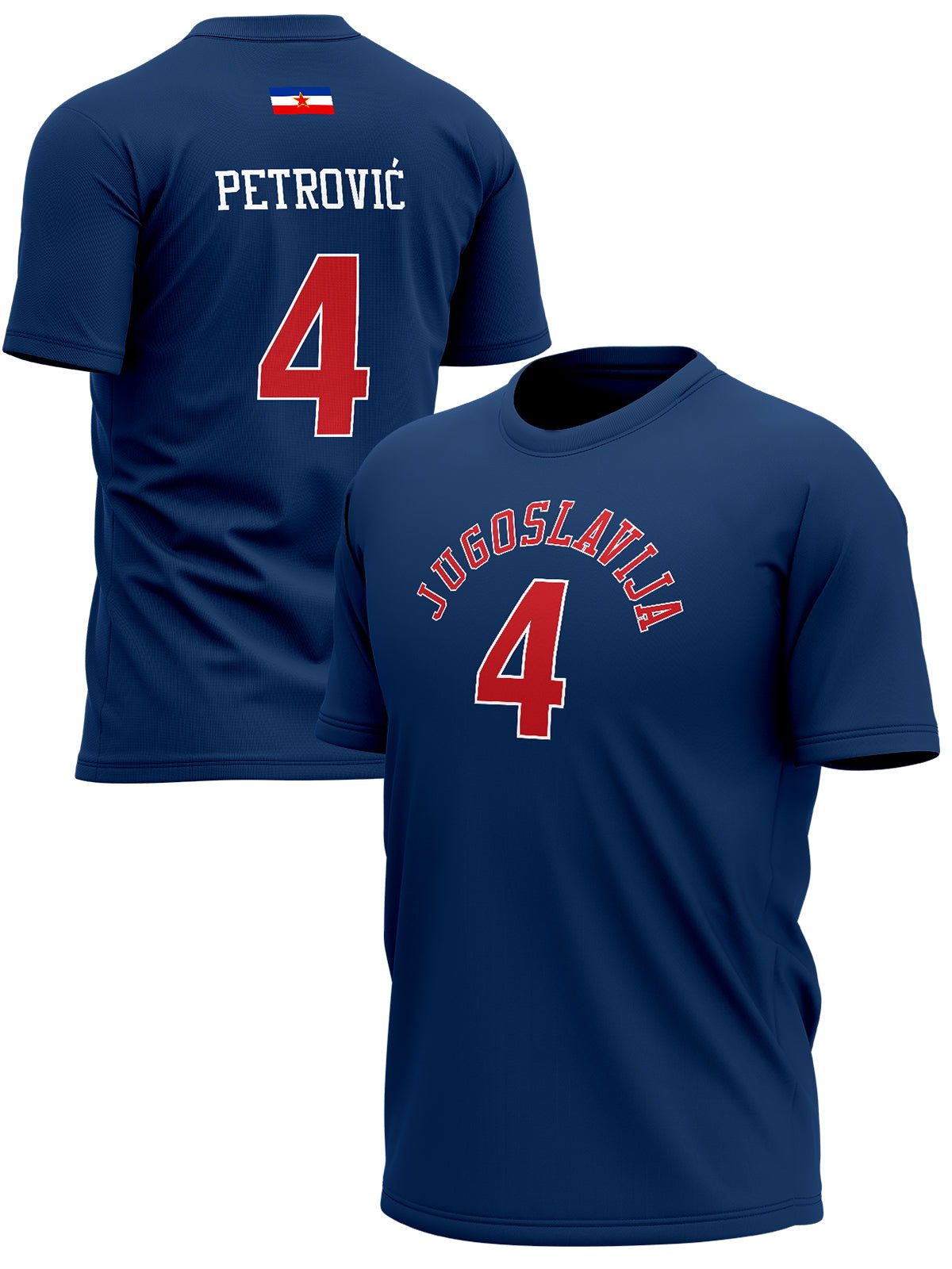 Super Popusti Košarkaška Reprezentacija Jugoslavija Dražen Petrović Majice KR-J-MJ001