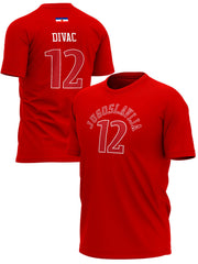 Košarkaška Reprezentacija Jugoslavija Vlade Divac Majice KR-J-MJ003 - FANS STORE -
