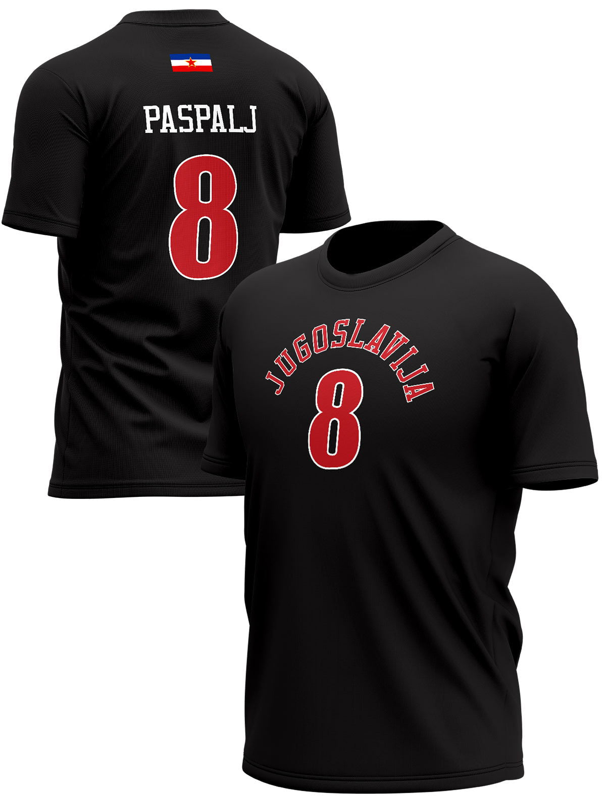 Košarkaška Reprezentacija Jugoslavija Žarko Paspalj Majice KR-J-MJ006 - FANS STORE -