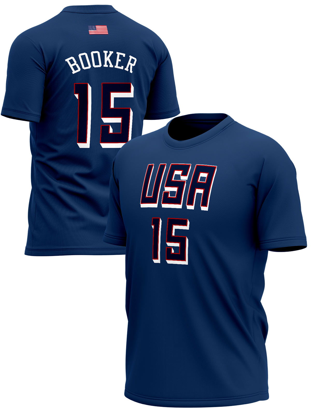 Košarkaška Reprezentacija SAD BOOKER Majice KR-SAD-MJ008 - FANS STORE -