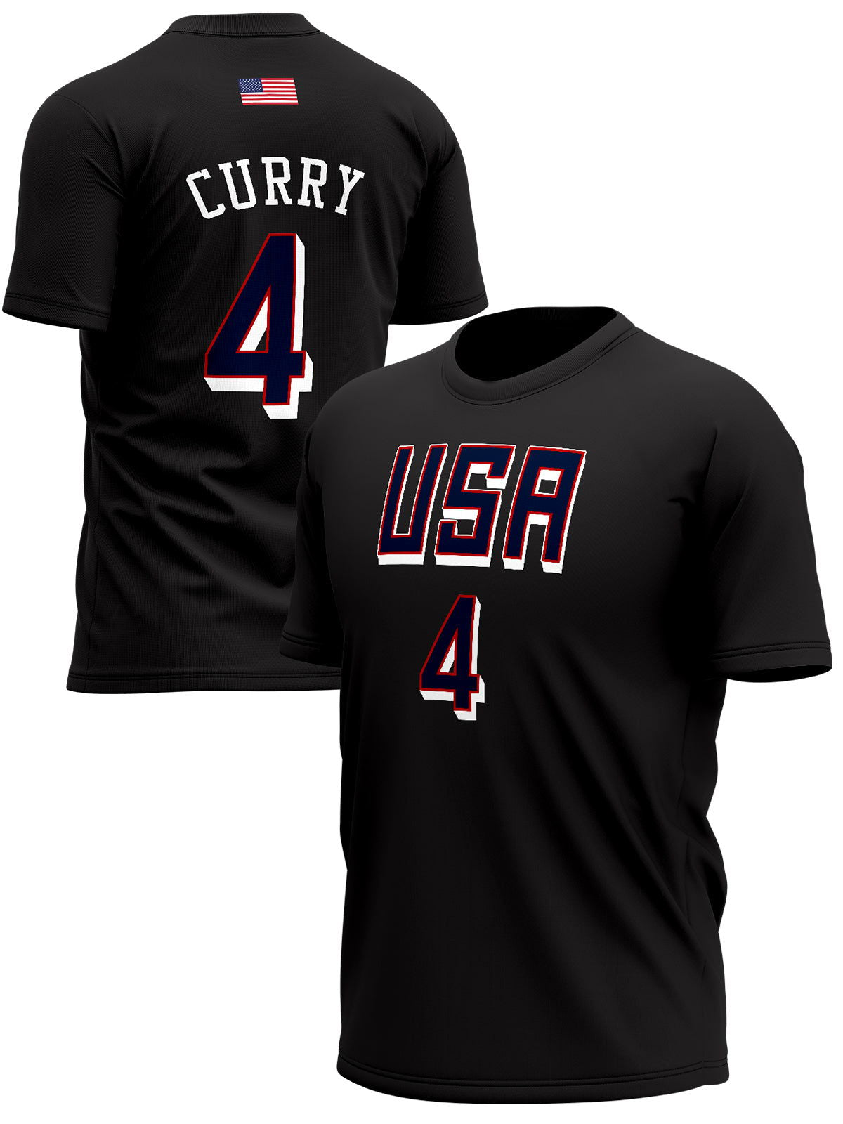 Košarkaška Reprezentacija SAD CURRY Majice KR-SAD-MJ004 - FANS STORE -