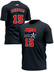 Košarkaška Reprezentacija SAD JOHNSON Majice KR-SAD-MJ003 - FANS STORE -