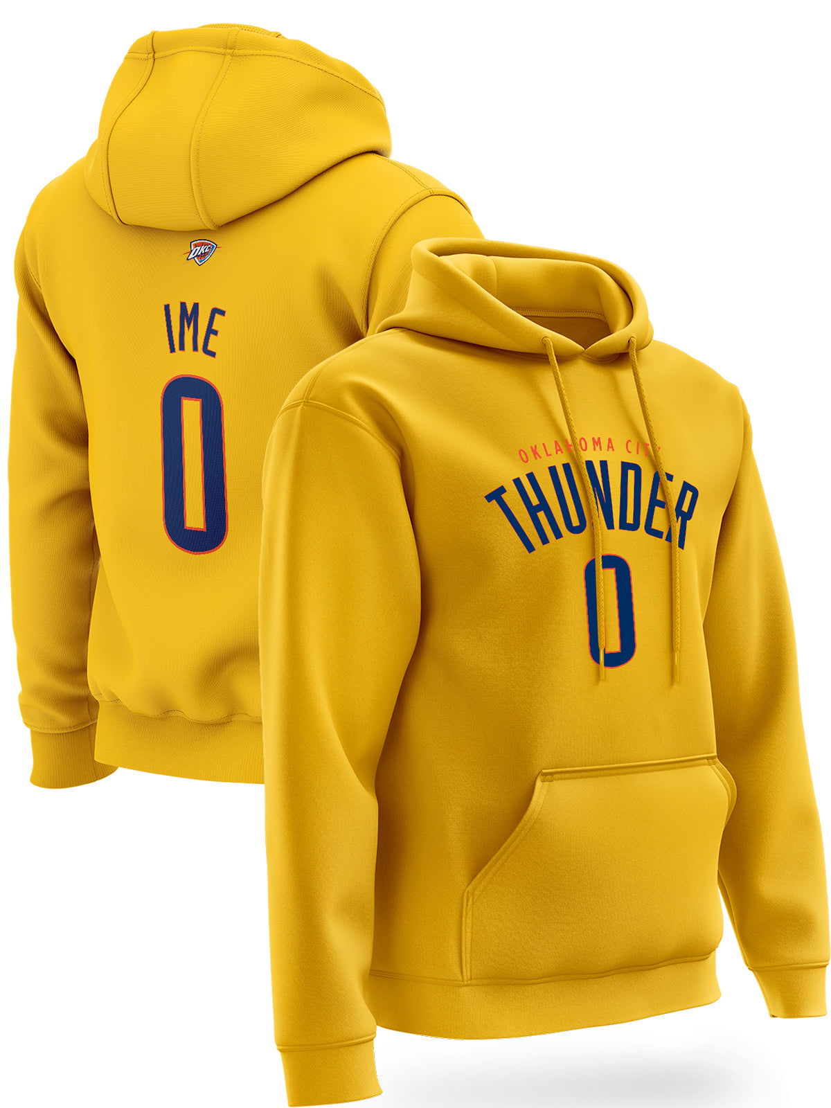 Oklahoma City Thunder Personalizovani Duksevi OCT-DK-1008 - FANS STORE -