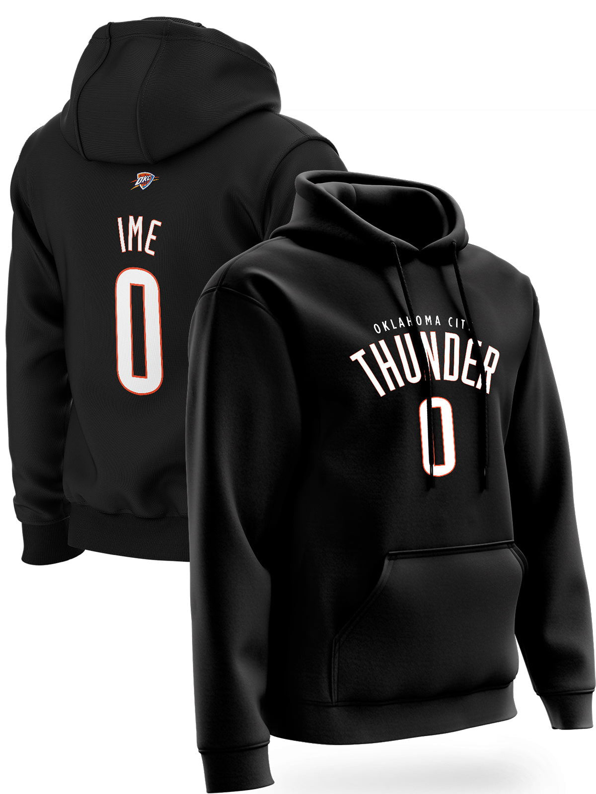 Oklahoma City Thunder Personalizovani Duksevi OCT-DK-1008 - FANS STORE -