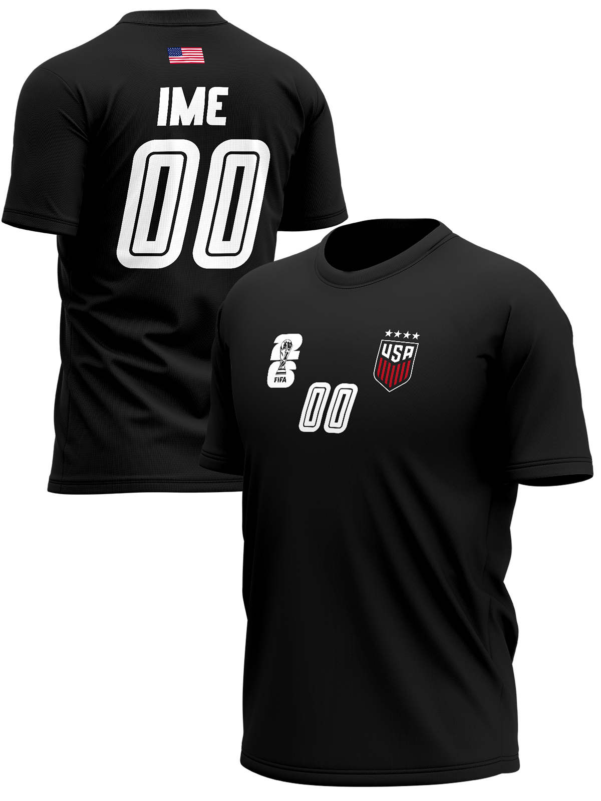 SAD Majice Personalizovan FWC 2026 USA-FWC-MJ006
