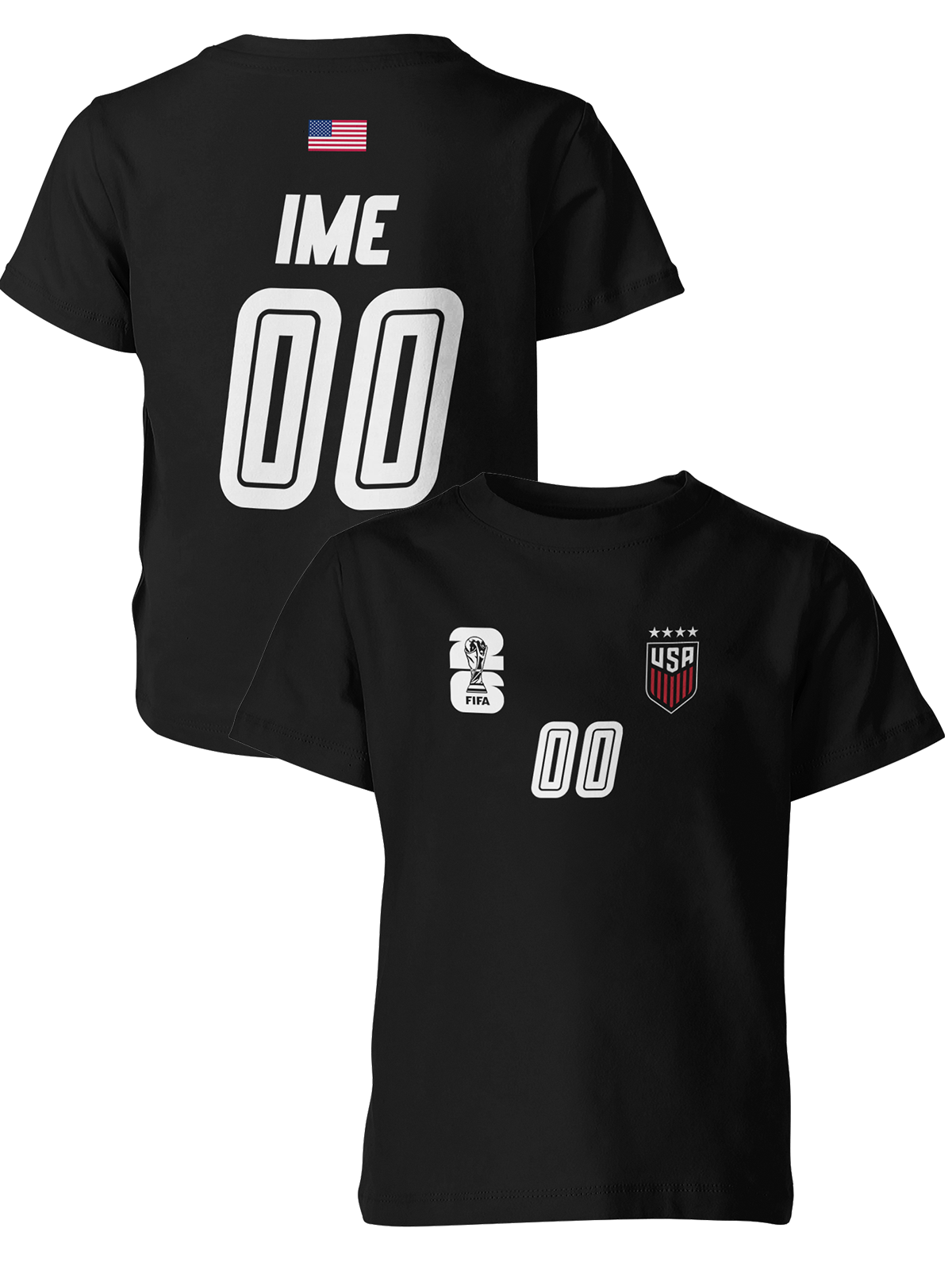 Dečiji Majice SAD Personalizovan FWC 2026 UFC-FWC-DJMJ006