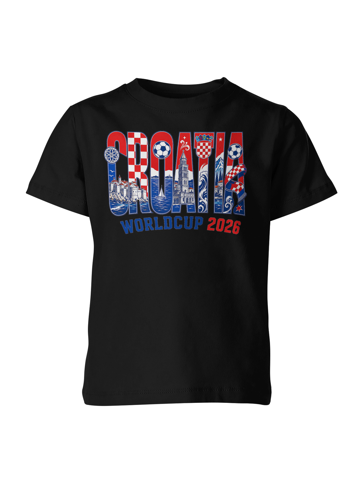 Dečiji Majica Hrvatska FWC 2026 HRV-DJMJ-006