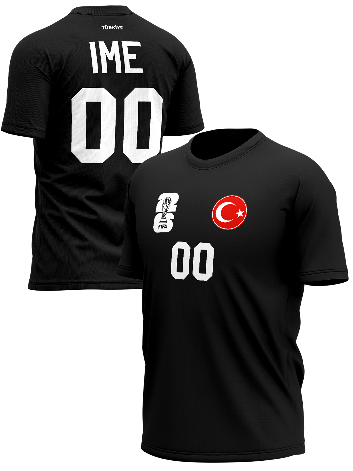 Turska Majice Personalizovan FWC 2026 TUR-FWC-MJ007