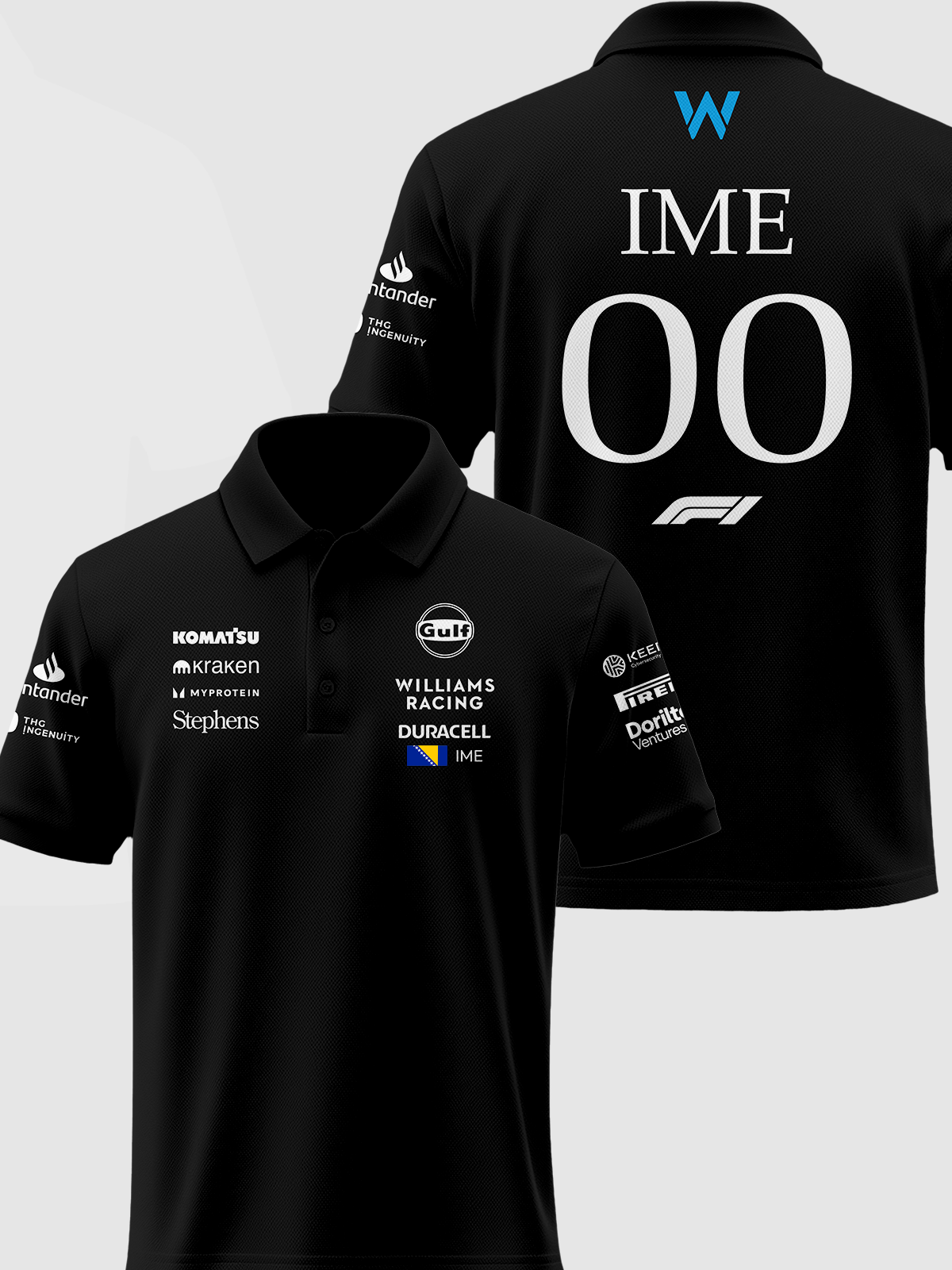 Williams Racing Polo Personalizovani WI-PM-002